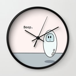 Beep, The Useless Floating Robot Wall Clock
