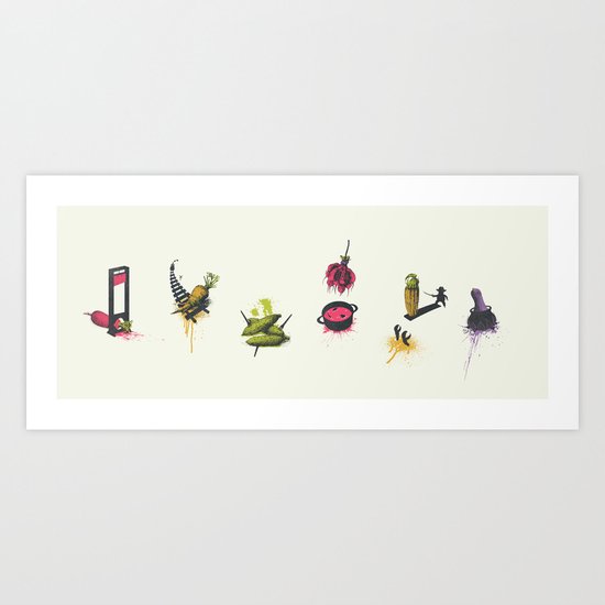 Vegetarians Can Be So Cruel Art Print