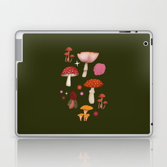 Fungitale Mushrooms No.2 Laptop & iPad Skin