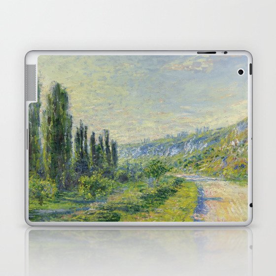 Claude Monet "The Road to Vétheuil" (1880) Laptop & iPad Skin