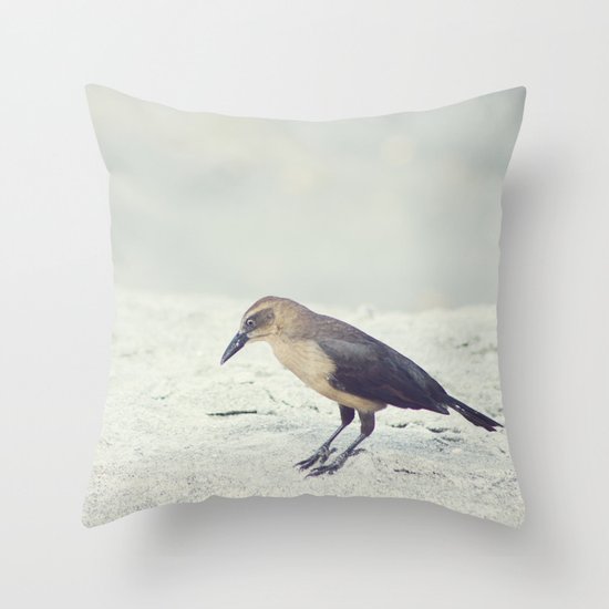 Little Bird I Throw Pillow