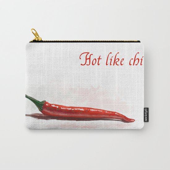 Hot like chili - digital painting Carry-All Pouch