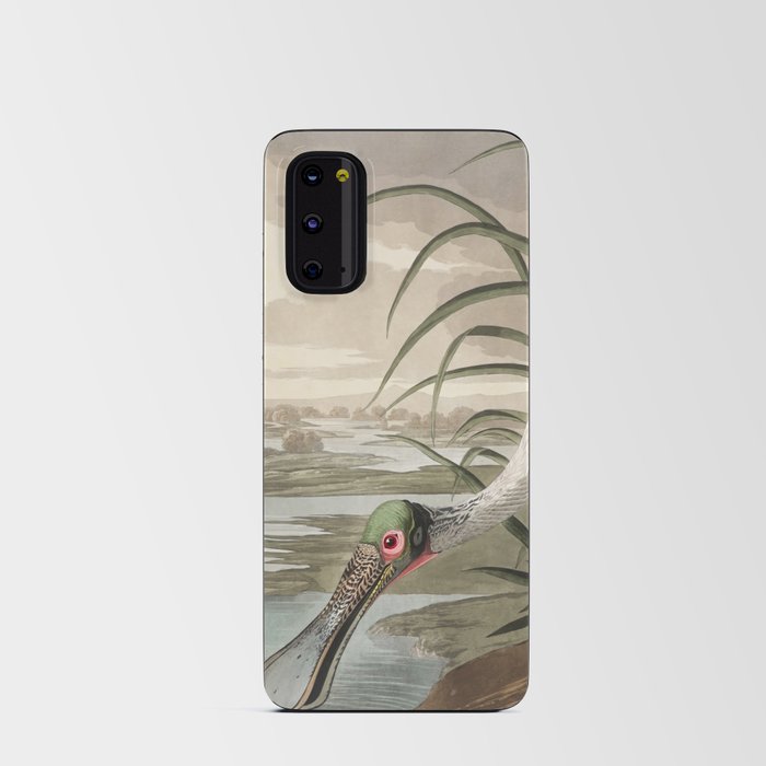 American White Pelican from Birds of America (1827) by John James Audubon Android Card Case