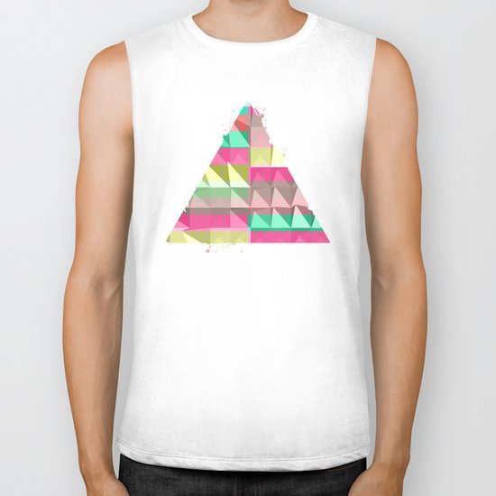 Pyramid Scheme Biker Tank