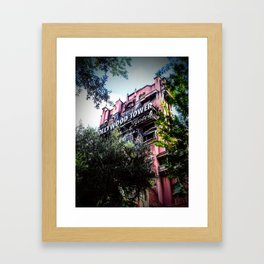 Tower of Terror - Color Framed Art Print