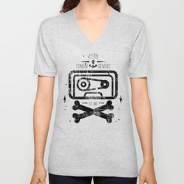 Pirate Tape V Neck T Shirt