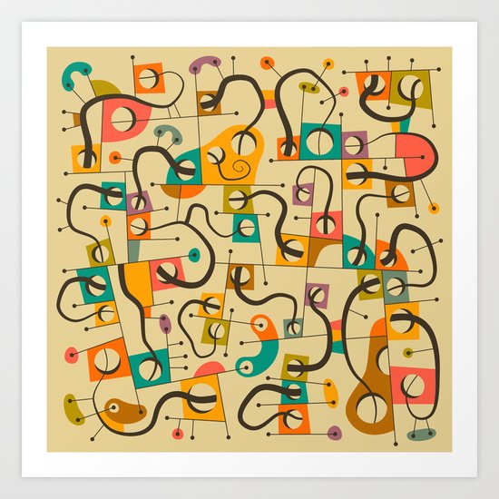 A DIFFERENT WORLD Art Print
