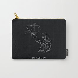 Paraguay Road Map  Carry-All Pouch