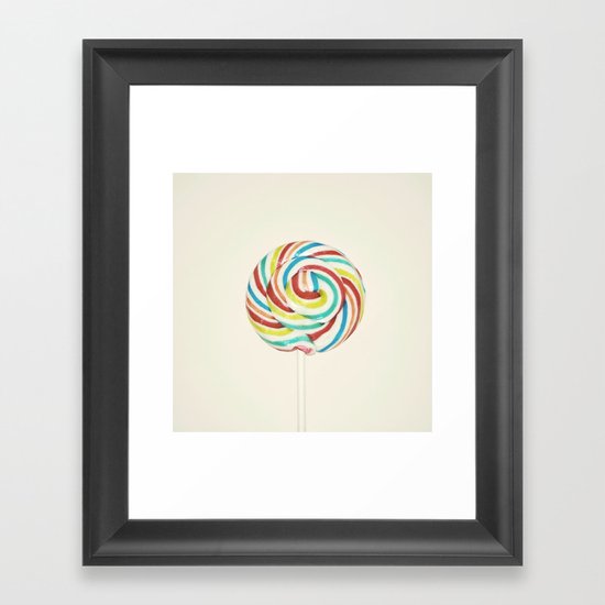 Sweet Rainbow Framed Art Print