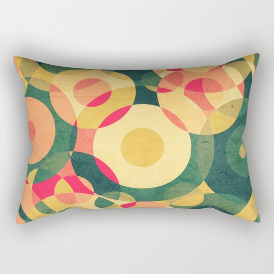 Vintage Vacation Rectangular Pillow