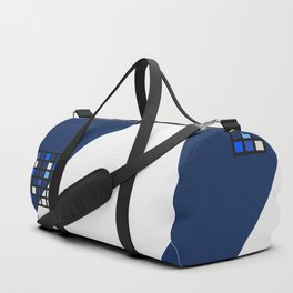 Abstract shapes color grid 4 Duffle Bag