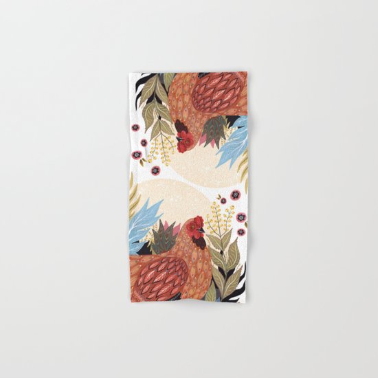 Spring Chicken Hand & Bath Towel