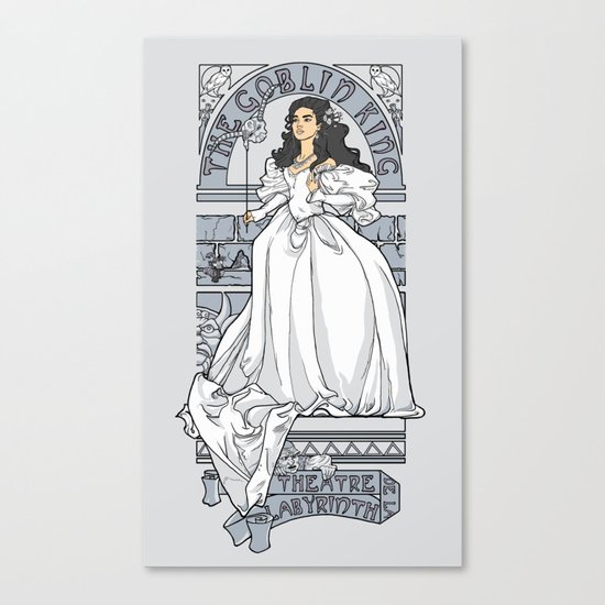 Theatre de la Labyrinth v2 Canvas Print