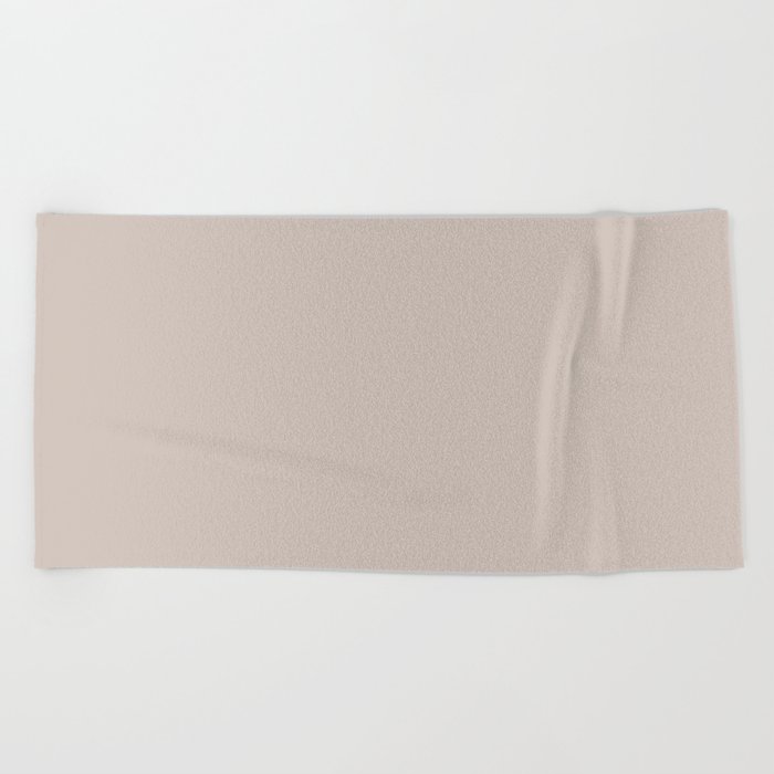 Vanilla Ice Cream Tan Beach Towel