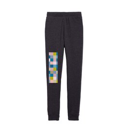 Patchwork in Blue  Kids Joggers