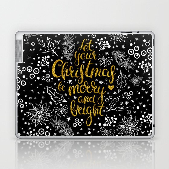 Christmas Greetings Laptop & iPad Skin