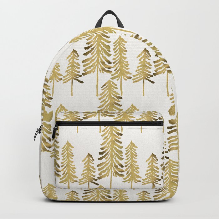 Pine Trees – Gold Palette Backpack