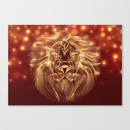 Astrology Horoscope Leo Zodiac Canvas Print