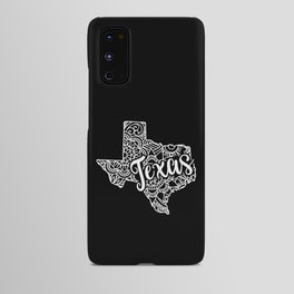Texas State Mandala USA America Pretty Floral Android Case