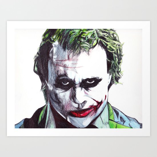 The Joker Art Print