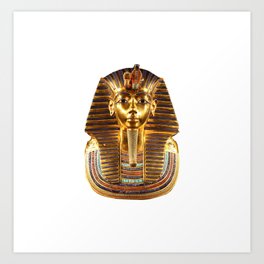 KING TUT. Tutankhamun. Art Print