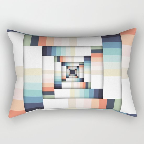 Boxes of Colors Rectangular Pillow