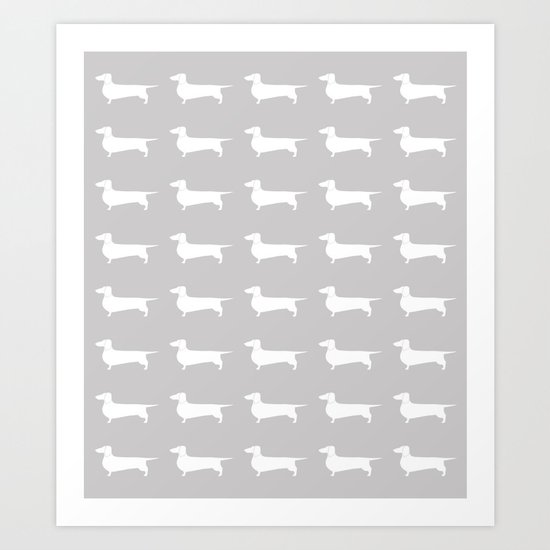 Doxie Art Print