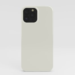 Solid Color light Cream iPhone Case
