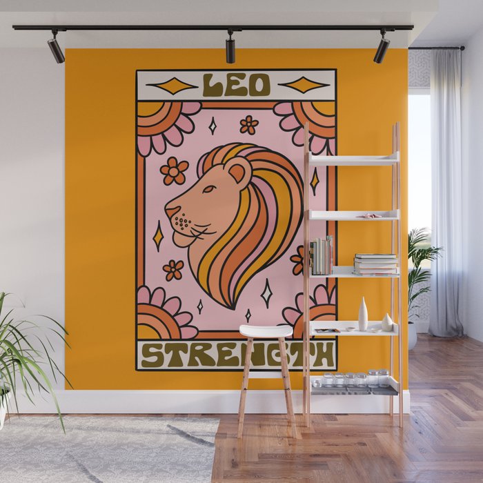 Leo Tarot Card Wall Mural