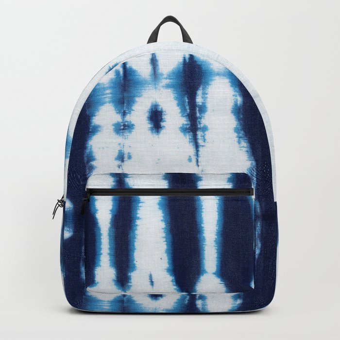 Linen Shibori Shirting Backpack Nina May Design | Society6