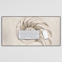 Nautilus Shell Drawing Desk Mat