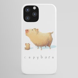 Capybara iPhone Case