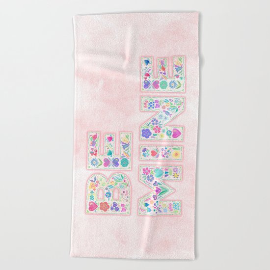 Be Mine Beach Towel