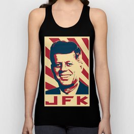 JFK Retro Propaganda Tank Top