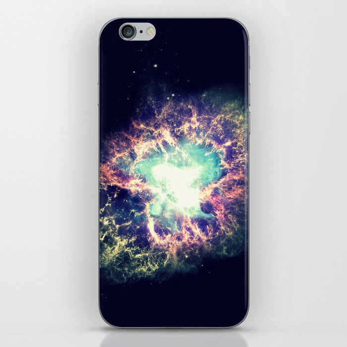 Galaxy Crab Nebula : Deep Pastels iPhone Skin