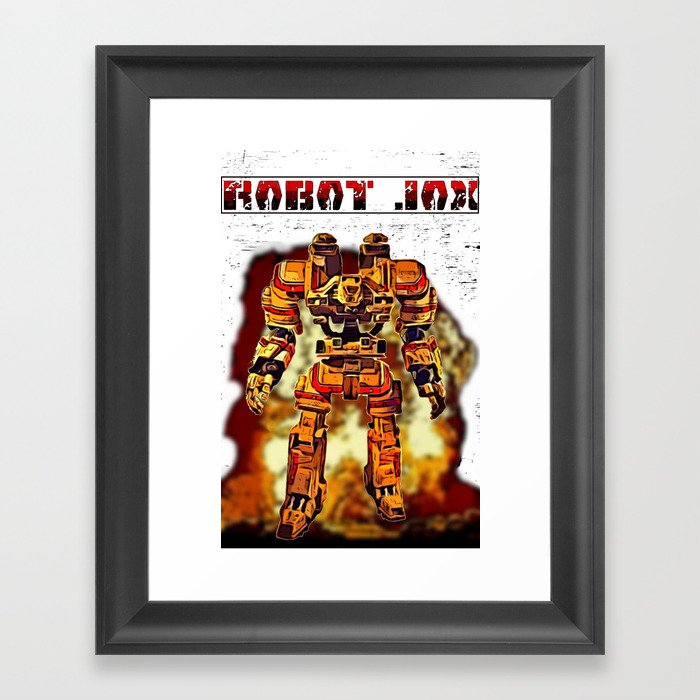 Robot Jox Framed Art Print