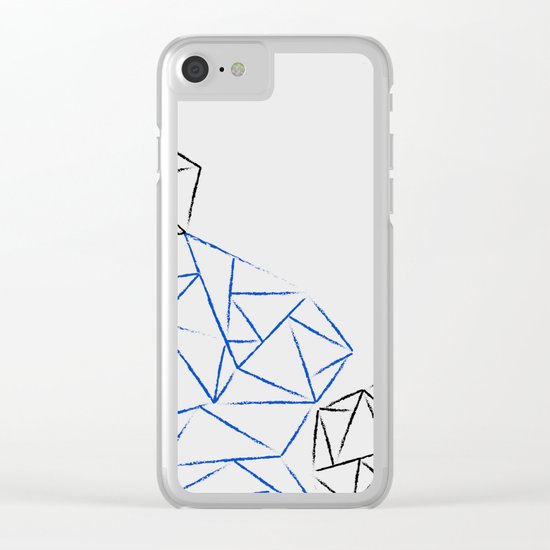 Astoria Grey Clear iPhone Case