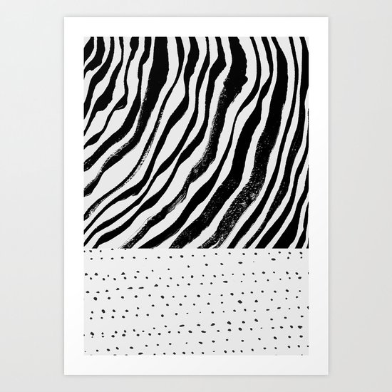 BWMix Art Print