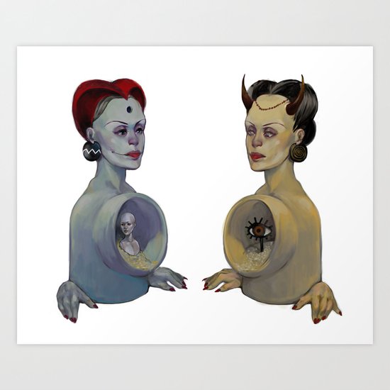Inner Spaces Art Print