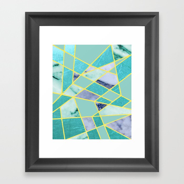 Abstract #439 Framed Art Print
