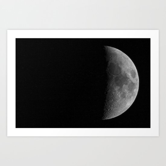 Moon Art Print
