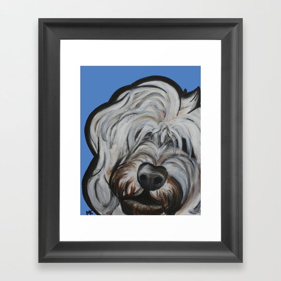 Louie Framed Art Print