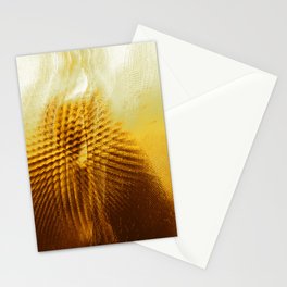 Abstract Geometric Digital Art - Bee Vision 1A Stationery Card
