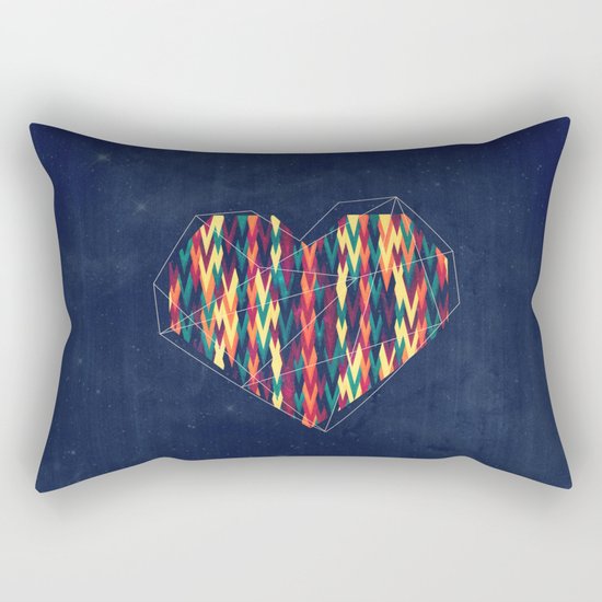 Interstellar Heart Rectangular Pillow
