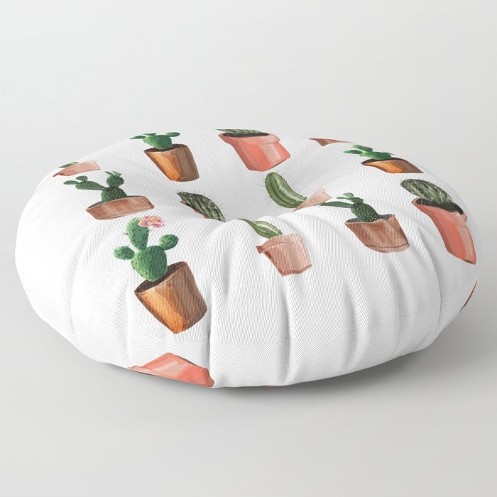 Various Cacti Floor Pillow