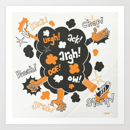Gratuitous Violence! Art Print