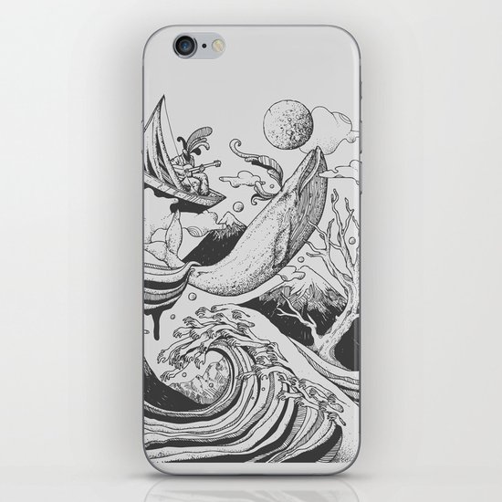 Deep and Blue iPhone & iPod Skin