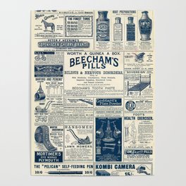 Vintage Newpaper - London News 2 Poster | Typography, Paper, Newsprint, London, Decoupage, Advertising, Collage, Newspaper, Pattern, Digital 