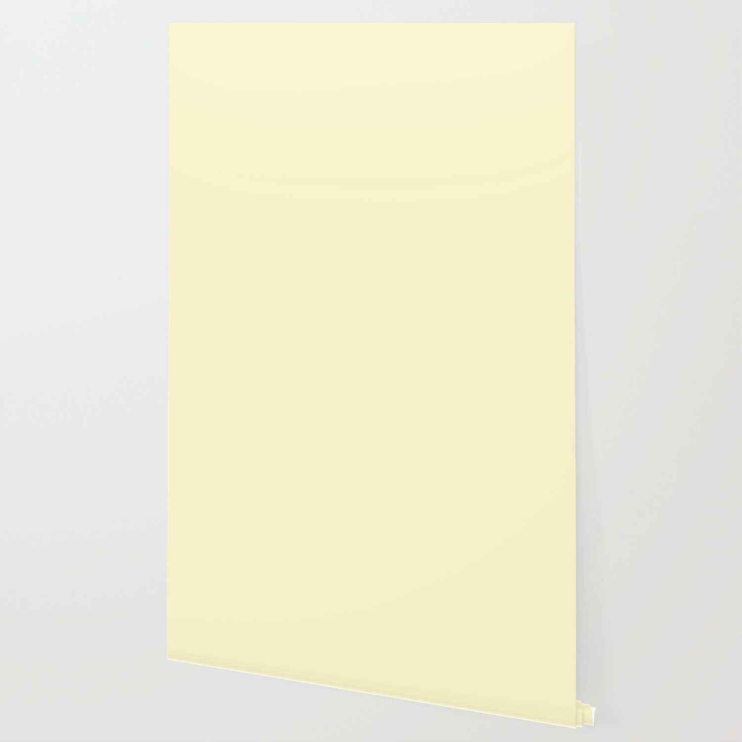 Pastel Lemon Yellow Pale Soft Meringue Yellow Wallpaper By