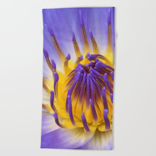 The Lotus Flower Beach Towel